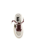 Golden Goose Ballstar Leopard Accent Leather Sneakers