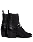 Celine Leather Heeled Chelsea Boots - Black