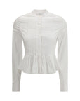 Alexander McQueen White Cotton Dress Shirt