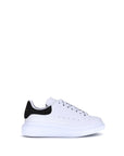 Alexander McQueen Black & White Leather Platform Sneakers