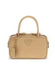 Prada Small Leather Top-Handle Handbag