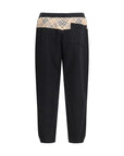 Burberry Black Athleisure Joggers