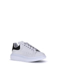 Alexander McQueen Black & White Leather Platform Sneakers