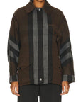 Burberry Oversize Casual Shirt Jacket