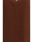 Brunello Cucinelli Rust Maxi Dress