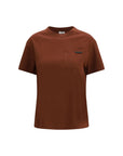 Brunello Cucinelli Rust Cotton T-Shirt