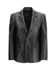 Balenciaga Leather Jacket - Black