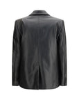Balenciaga Leather Jacket - Black