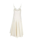 Bottega Veneta White V-Neckline Dress