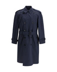 Burberry Navy Highbury Trench Coat