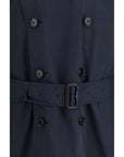 Burberry Navy Highbury Trench Coat