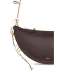 Chloé Icons Half Moon Brown Leather Bag