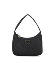 Prada Quilted Shoulder Bag - Black