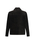 Salvatore Santoro Suede Leather Jacket - Black