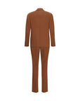 Lardini Rust Cotton-Rich Full Suit