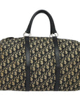 Dior Oblique Blue Canvas Duffle & Bowling Bag