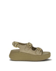Chloé Nama Leather Platform Sandals