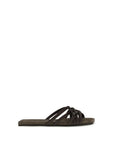 Brunello Cucinelli Leather Flat Sandals