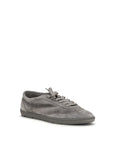 Brunello Cucinelli Slate Gray/Grey Leather Low Top Sneakers