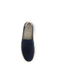Brunello Cucinelli Deep Blue Suede Leather Espadrilles