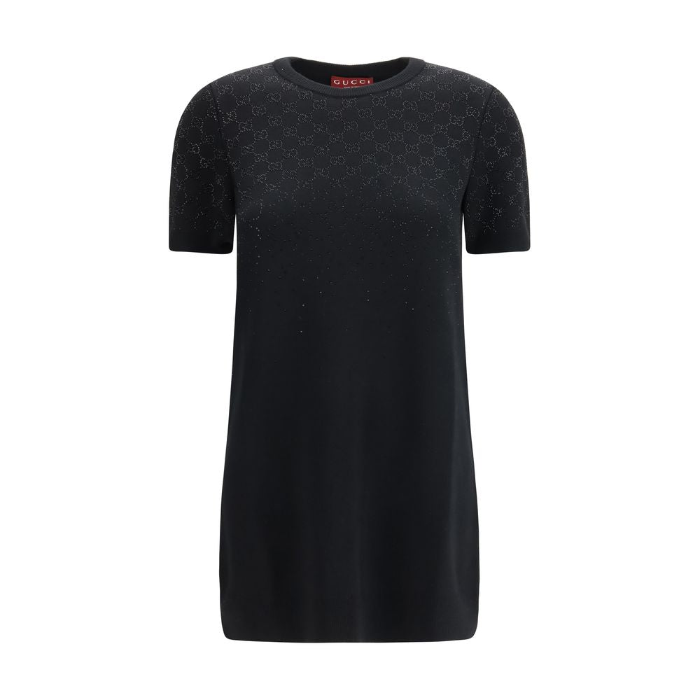 gucci black mini dress Gucci Black Cutout Mini Silk Dress - Size 40 or 4 US