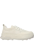 Jil Sander Suede Orb Sneakers - Cream