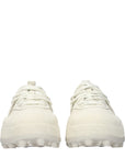 Jil Sander Suede Orb Sneakers - Cream