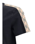 Burberry Checkered Sleeve T-Shirt