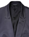 Dolce & Gabbana Martini Blazer & Pants 2-Piece Suit - Deep Blue