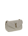 Saint Laurent Lou Lou Shoulder Bag - White