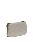 Saint Laurent Lou Lou Shoulder Bag - White