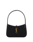 Saint Laurent Le 5 à 7 mini leather hobo bag - Black