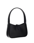 Saint Laurent Le 5 à 7 mini leather hobo bag - Black