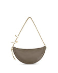 Chloé Icons Half Moon Gray/Grey Leather Bag