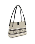 Balmain Canvas Shoulder Bag