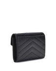 Saint Laurent Cassandre Matelassé Small Envelope Wallet