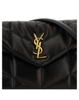 Saint Laurent LouLou Puffer Small Shoulder Bag - Black