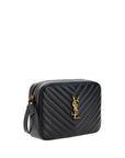Saint Laurent LouLou Black Leather Shoulder Bag