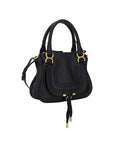 Chloé Marcie Black Leather Shoulder Bag