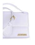 Jacquemus White Leather Le Grande Bambino Handbag