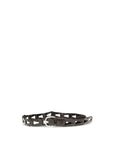 P.A.R.O.S.H. Woven Leather Belt - Black