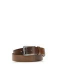 Brunello Cucinelli Leather Square Buckle Belt
