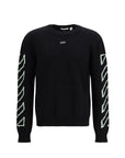 Off-White Arrow Knit Sweater - Black