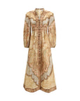 Zimmermann Wanderlust Linen Long Dress