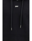 Off-White Small Logo Hoodie - Black