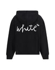 Off-White Maxi Logo Hoodie - Black