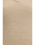 Max Mara Albero Fleece Wool Polo Shirt - Beige