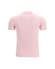 Max Mara Albero Fleece Wool Polo Shirt - Light Pink