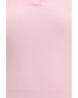 Max Mara Albero Fleece Wool Polo Shirt - Light Pink