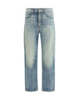 7FOR Dirty Wash Relaxed Straight-Leg Fit Jeans